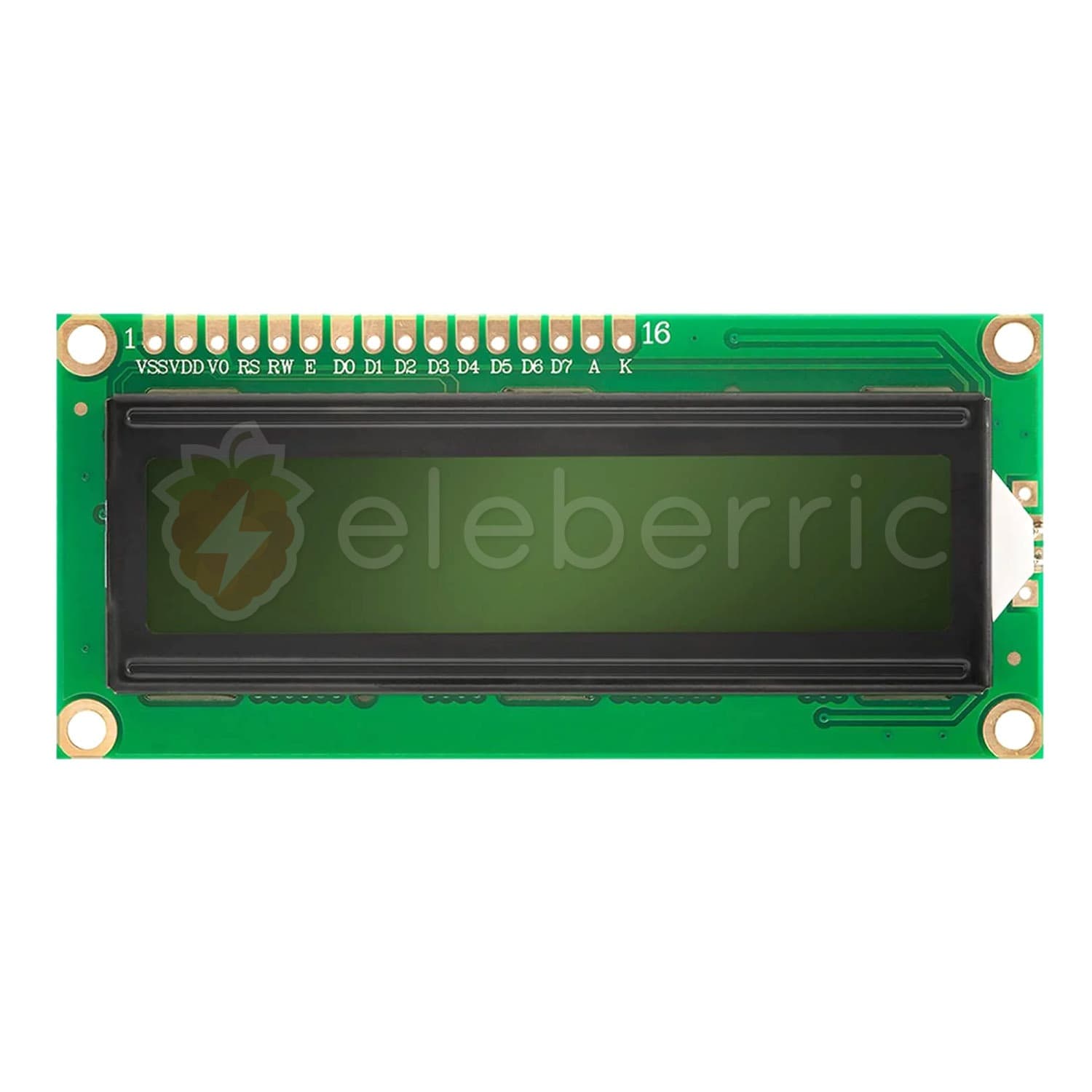 1602 LCD Display Yellow Backlight - View 2