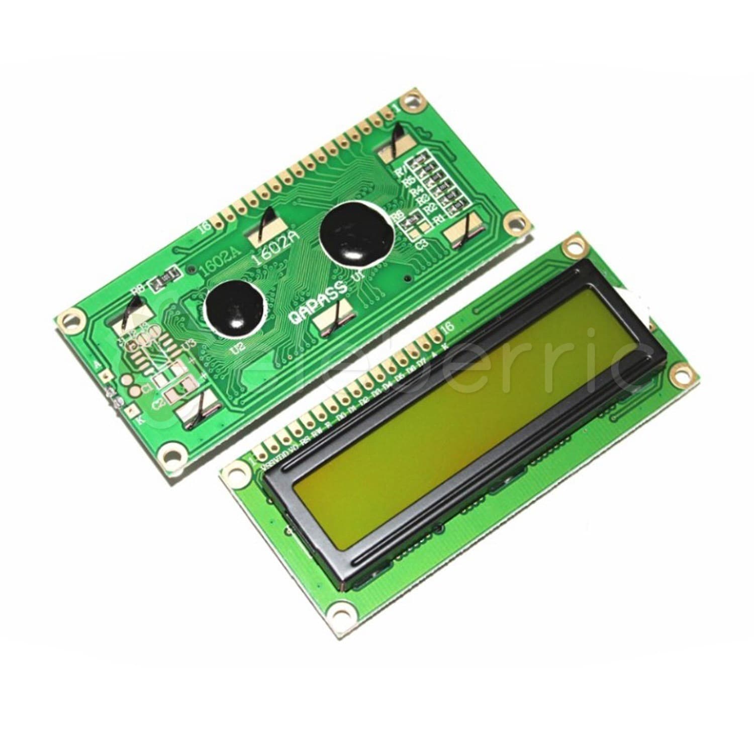 1602 LCD Display Yellow Backlight - View 3