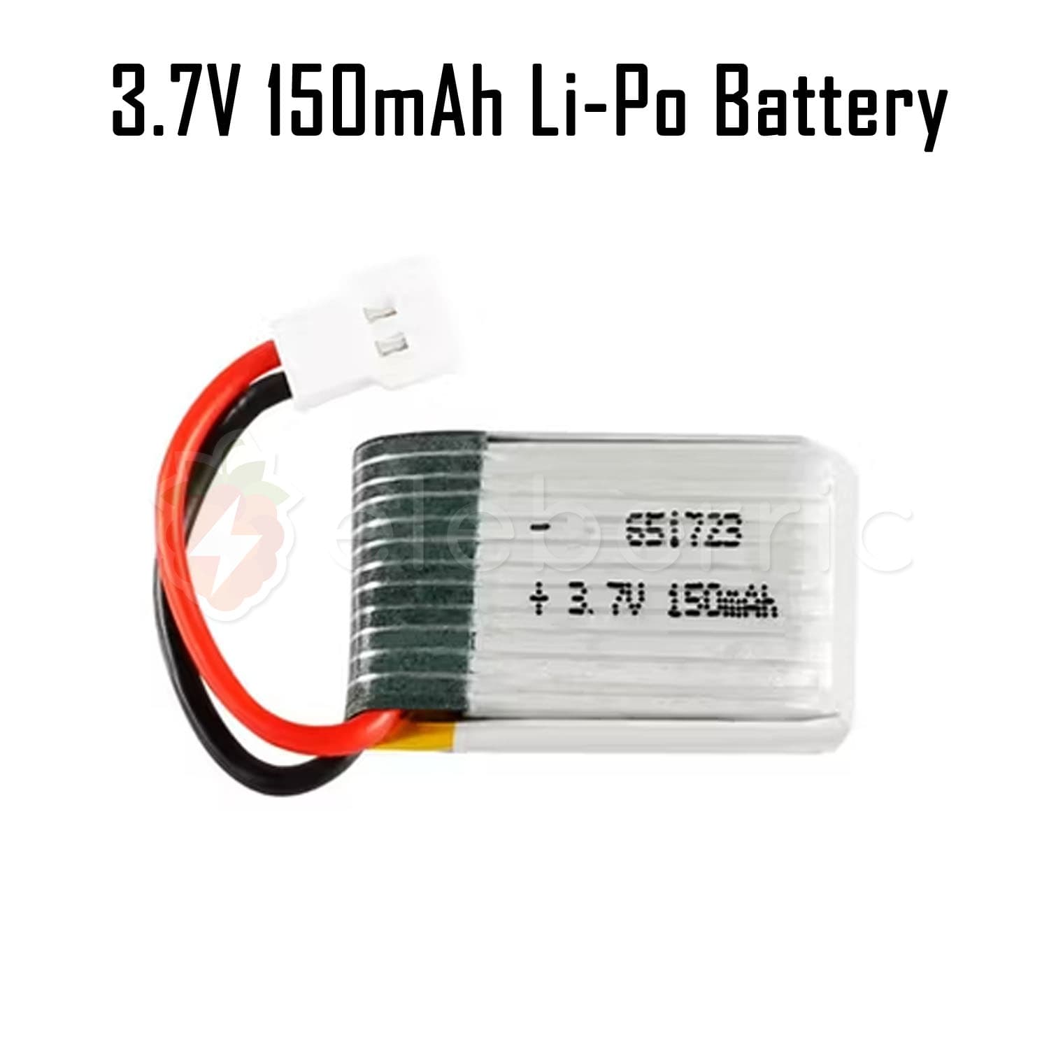 3.7V 150mAh 1S Li-Po Rechargeable Battery - View 2