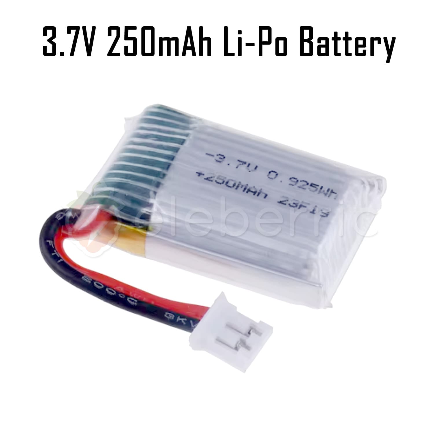 3.7V 250mAh 1S Li-Po Rechargeable Battery - View 3