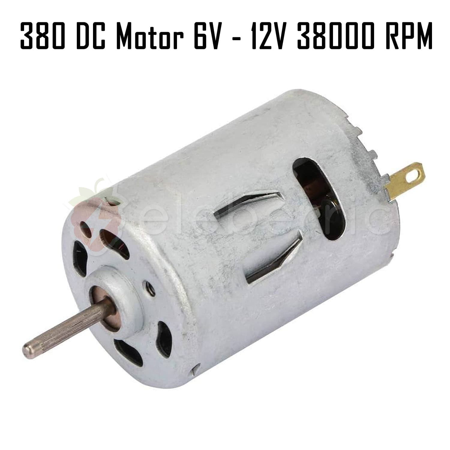 380 DC Motor 6V – 12V DC 38000 RPM