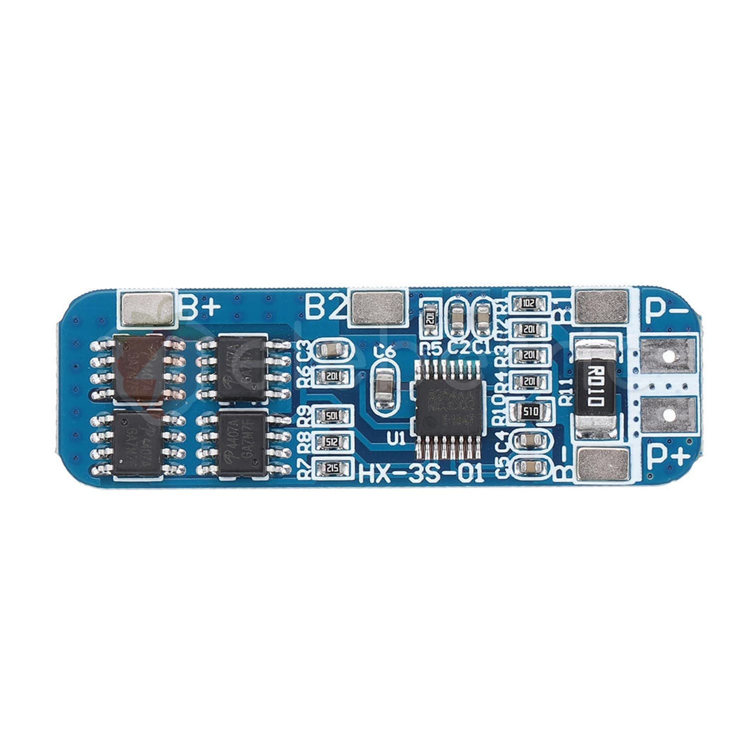 3S 10A 18650 Li-ion Battery Series 11.1V 12V BMS Charger Protection Module - View 3