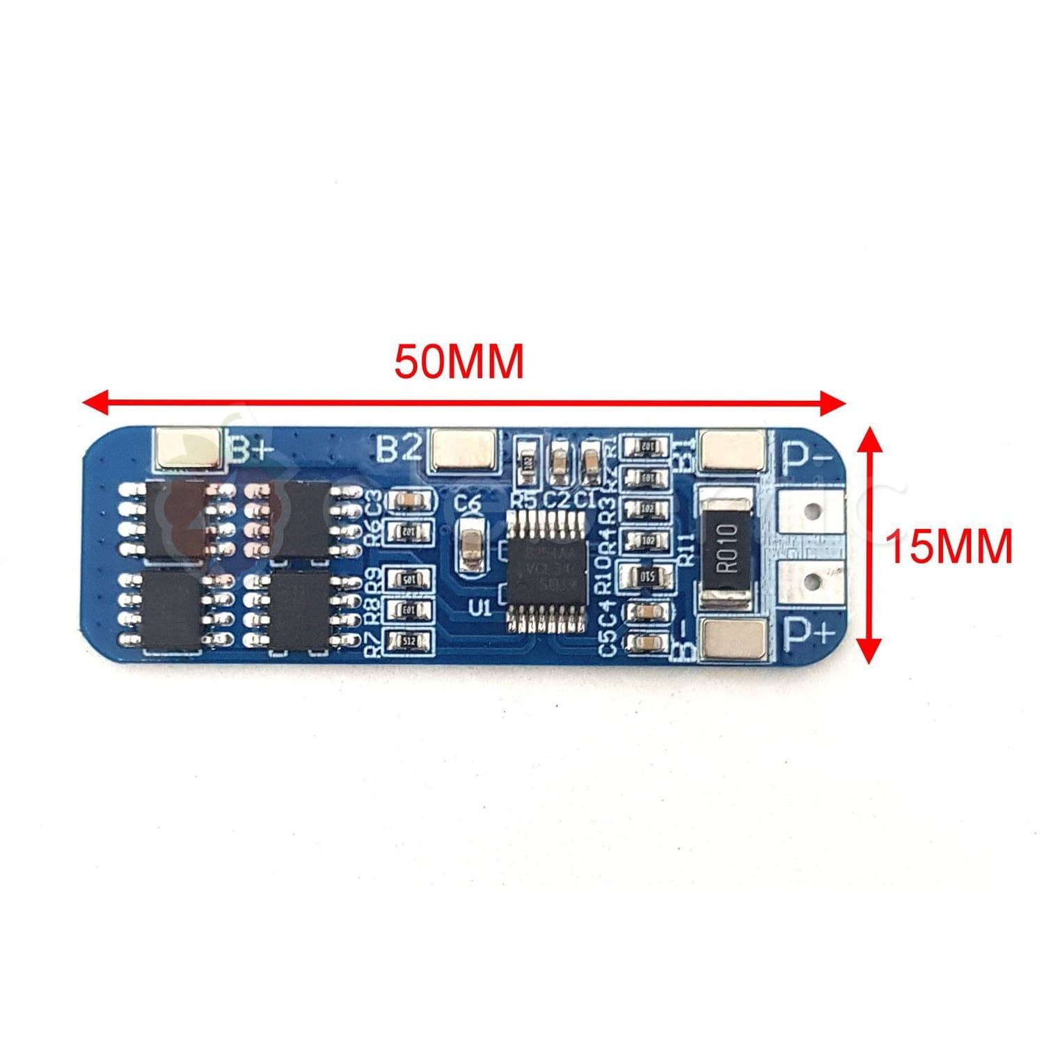 3S 10A 18650 Li-ion Battery Series 11.1V 12V BMS Charger Protection Module - View 5