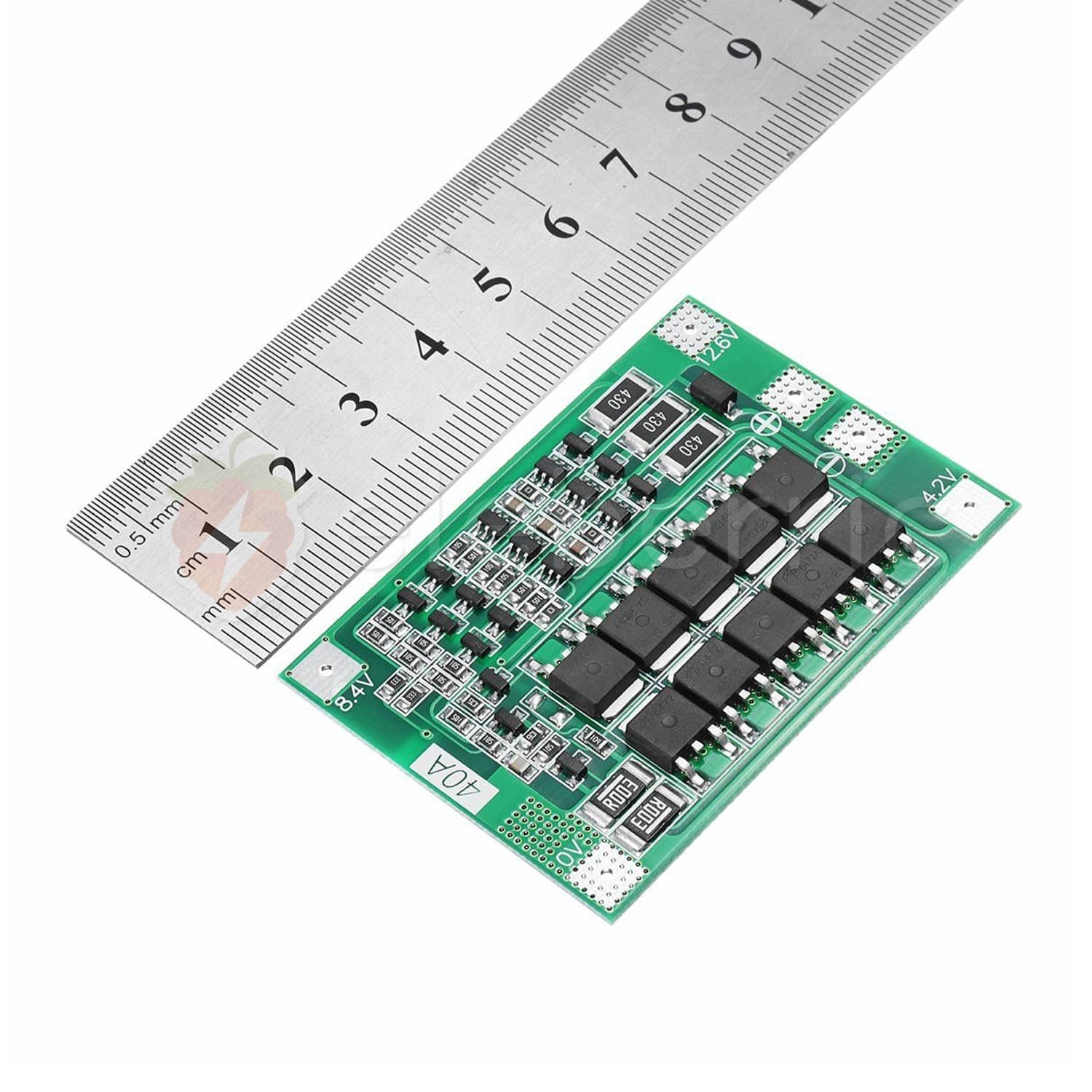 3S 40A Balanced Version 18650 Li-ion Battery Series 11.1V 12.6V BMS Charger Protection Module - View 5