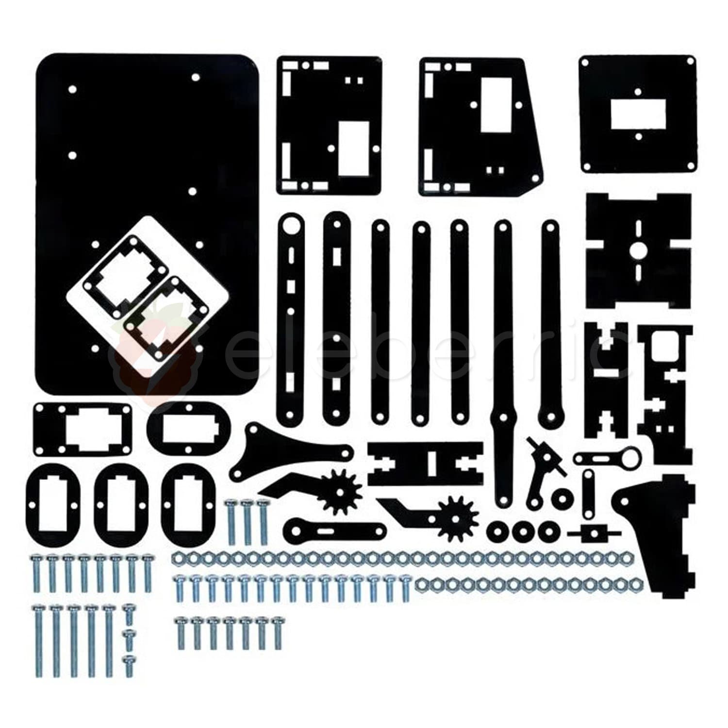 4DOF Robot Arm Acrylic Chassis DIY Kit - View 2