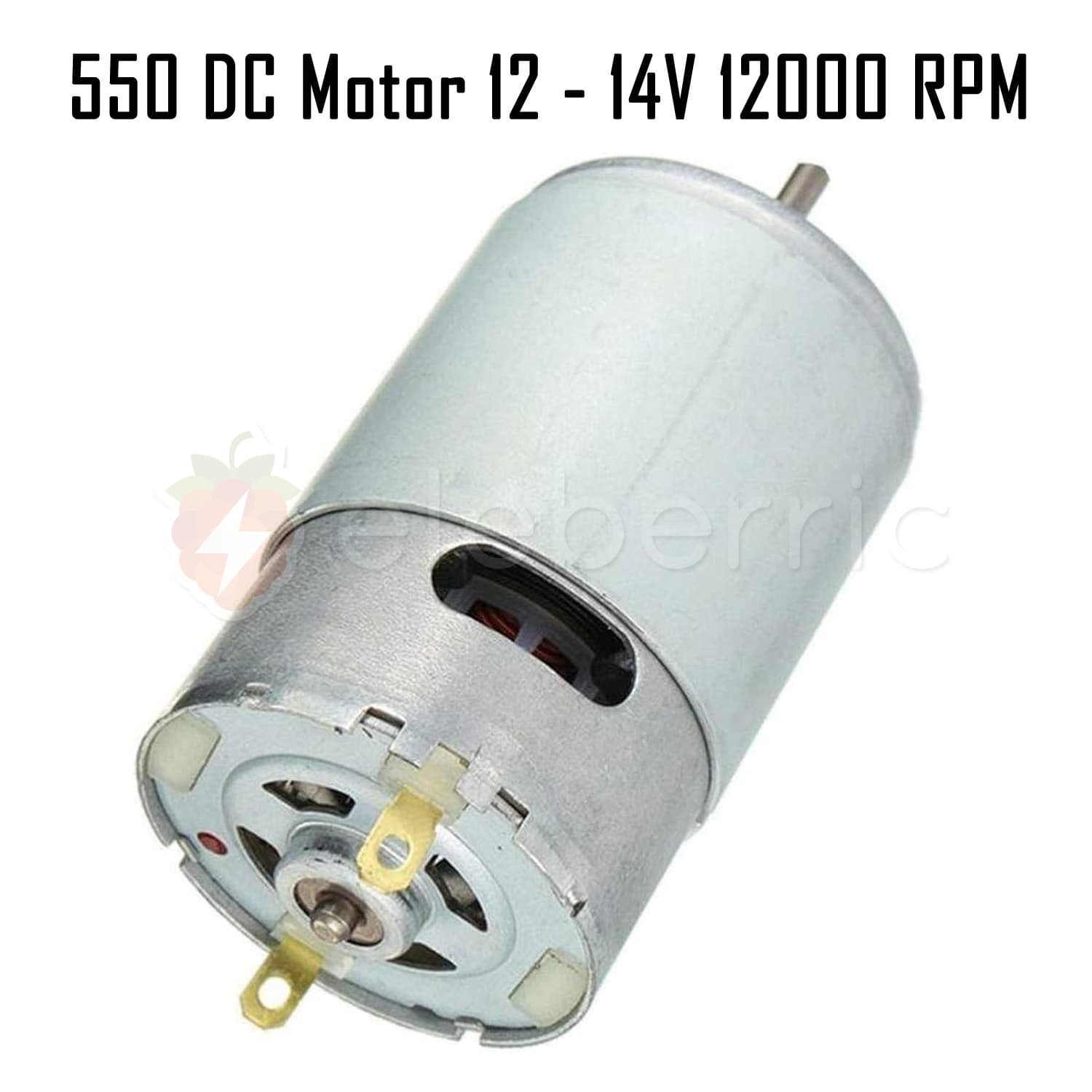 550 DC Motor 12V – 14V DC 12000 RPM - View 2