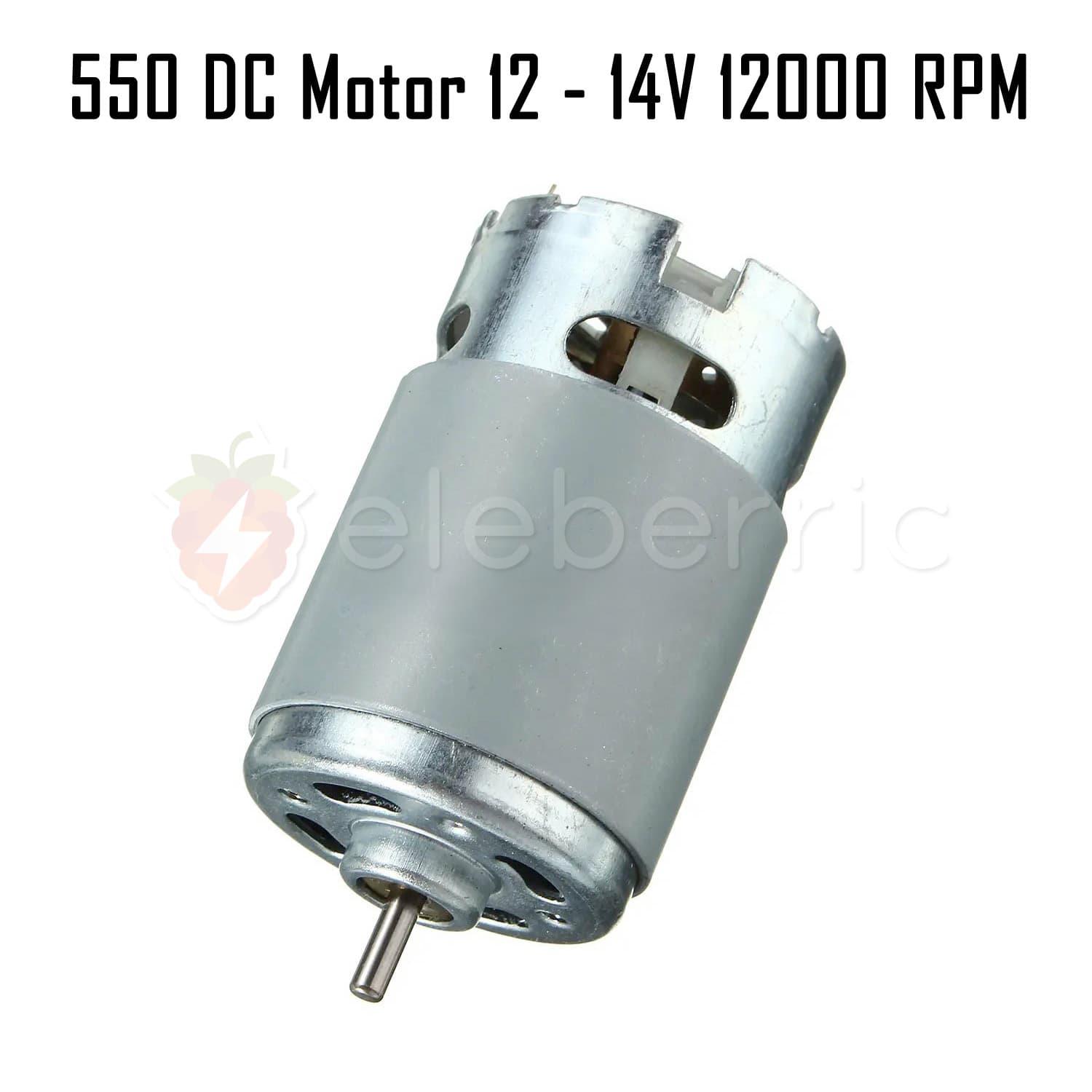 550 DC Motor 12V – 14V DC 12000 RPM - View 4
