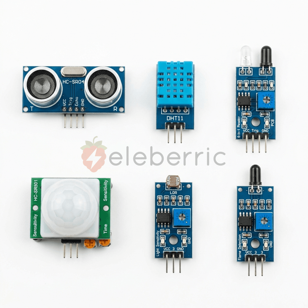 6-in-1 Robotics & Automation Sensor Kit Bundle