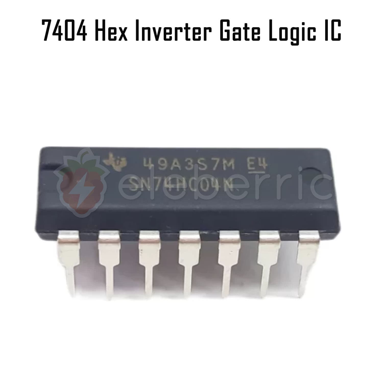 7404 Hex Inverter NOT Gate Logic IC - View 4