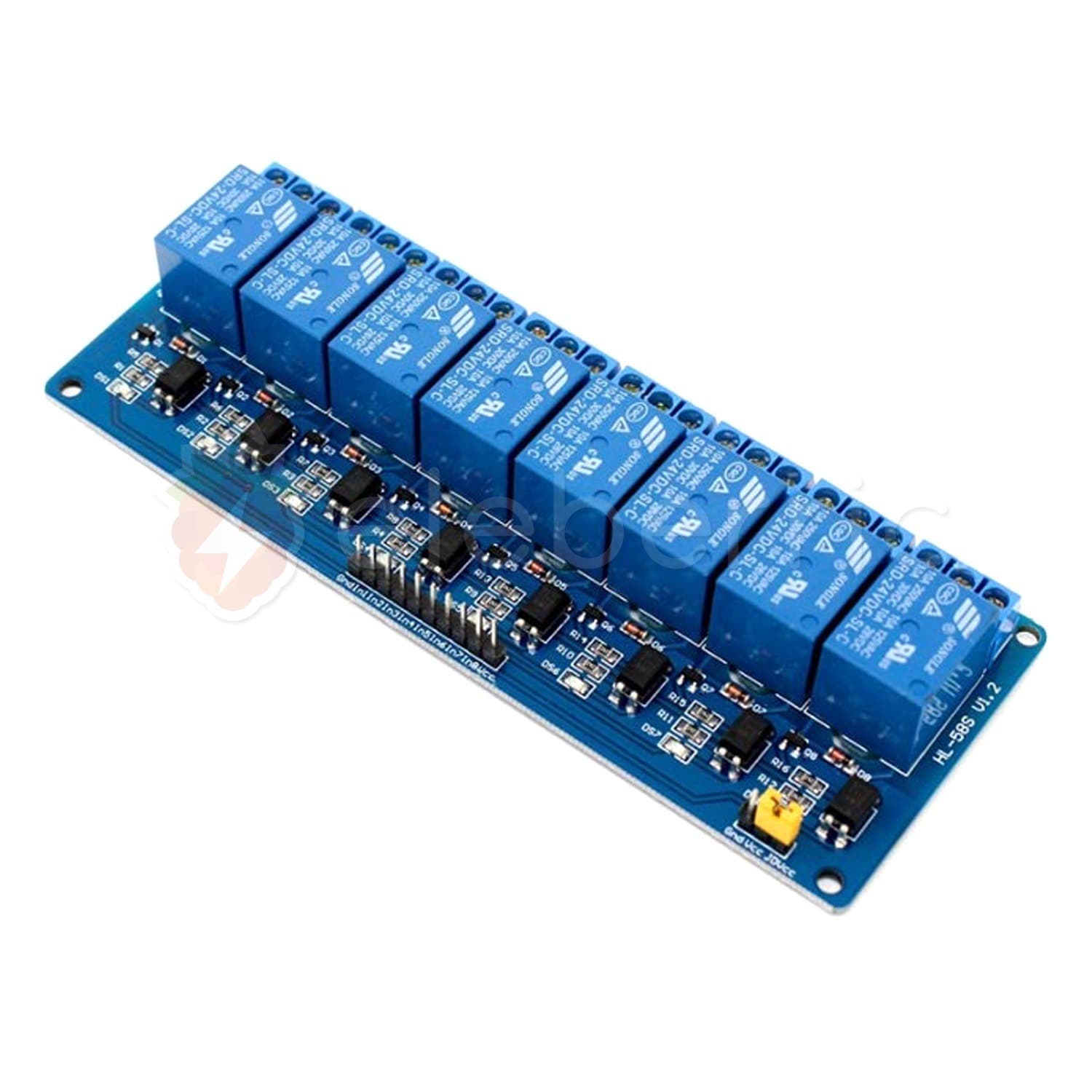 8 Channel 5V Relay Module with Optocoupler