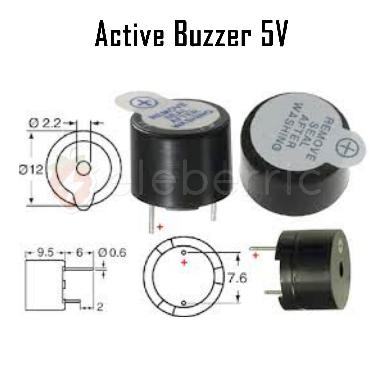 Active Buzzer 5V - View 6