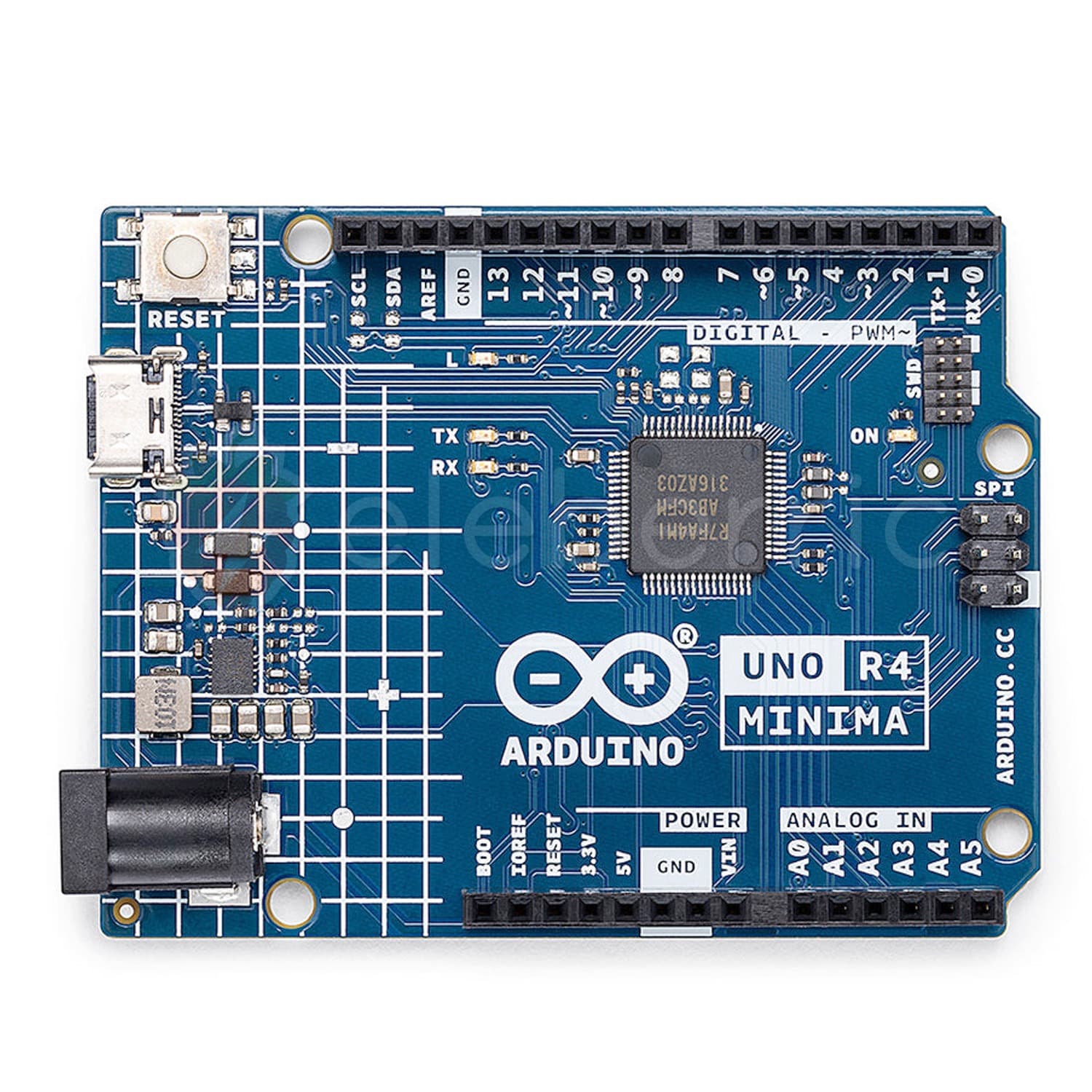 Arduino Uno R4 Minima Development Board - View 2