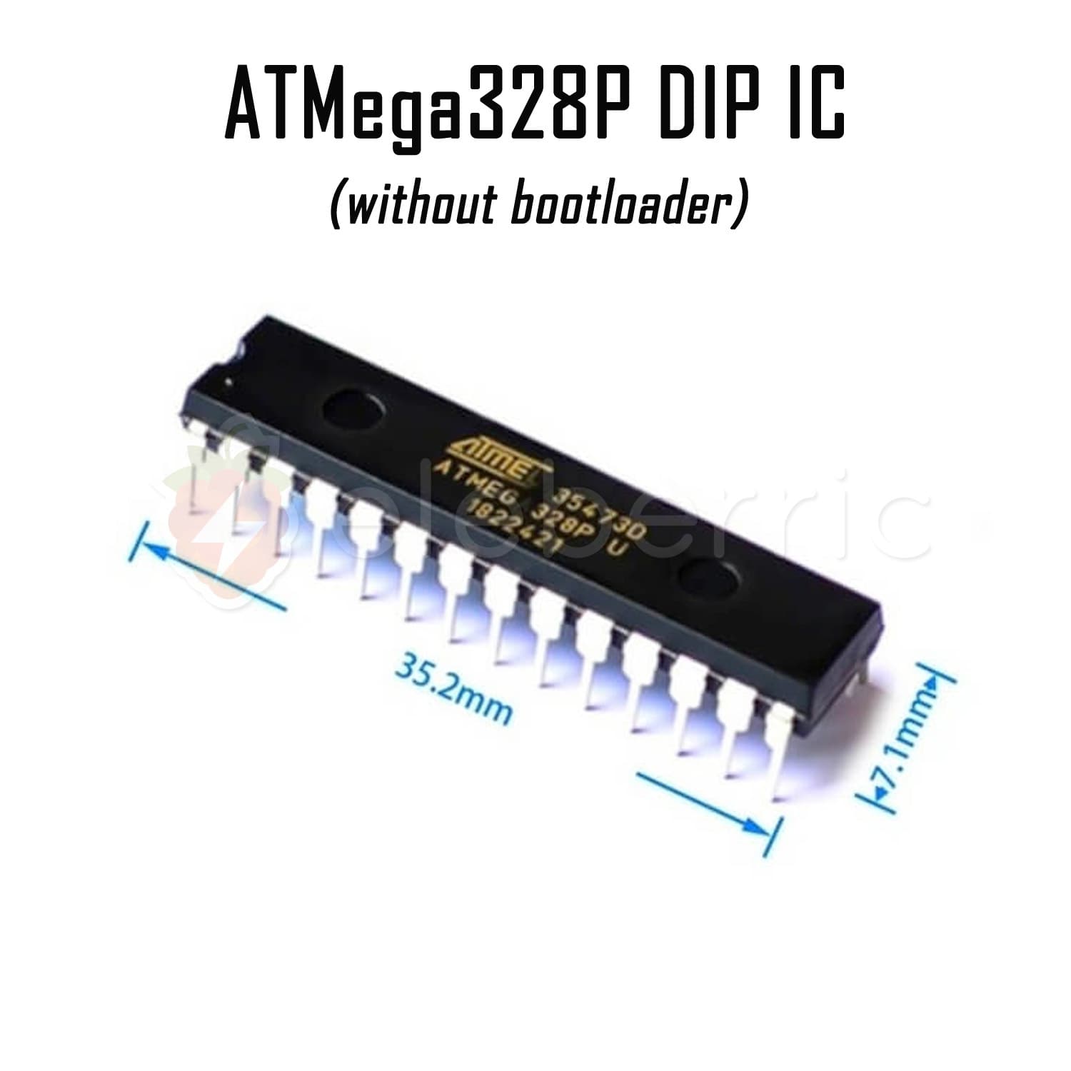 ATMega328P DIP IC without Bootloader - View 4