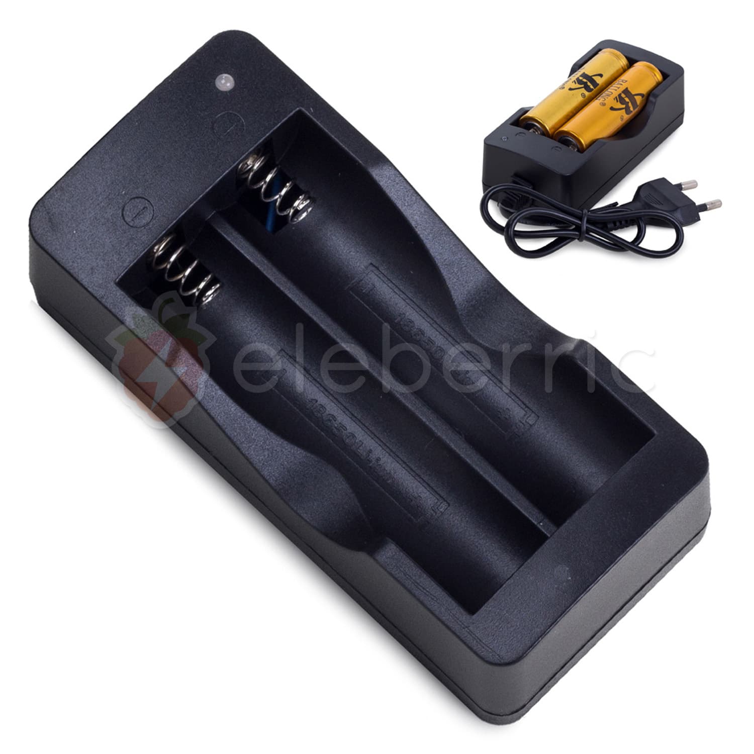 Dual Battery Charger for 18650 Li-ion Rechargeable Battery - View 5