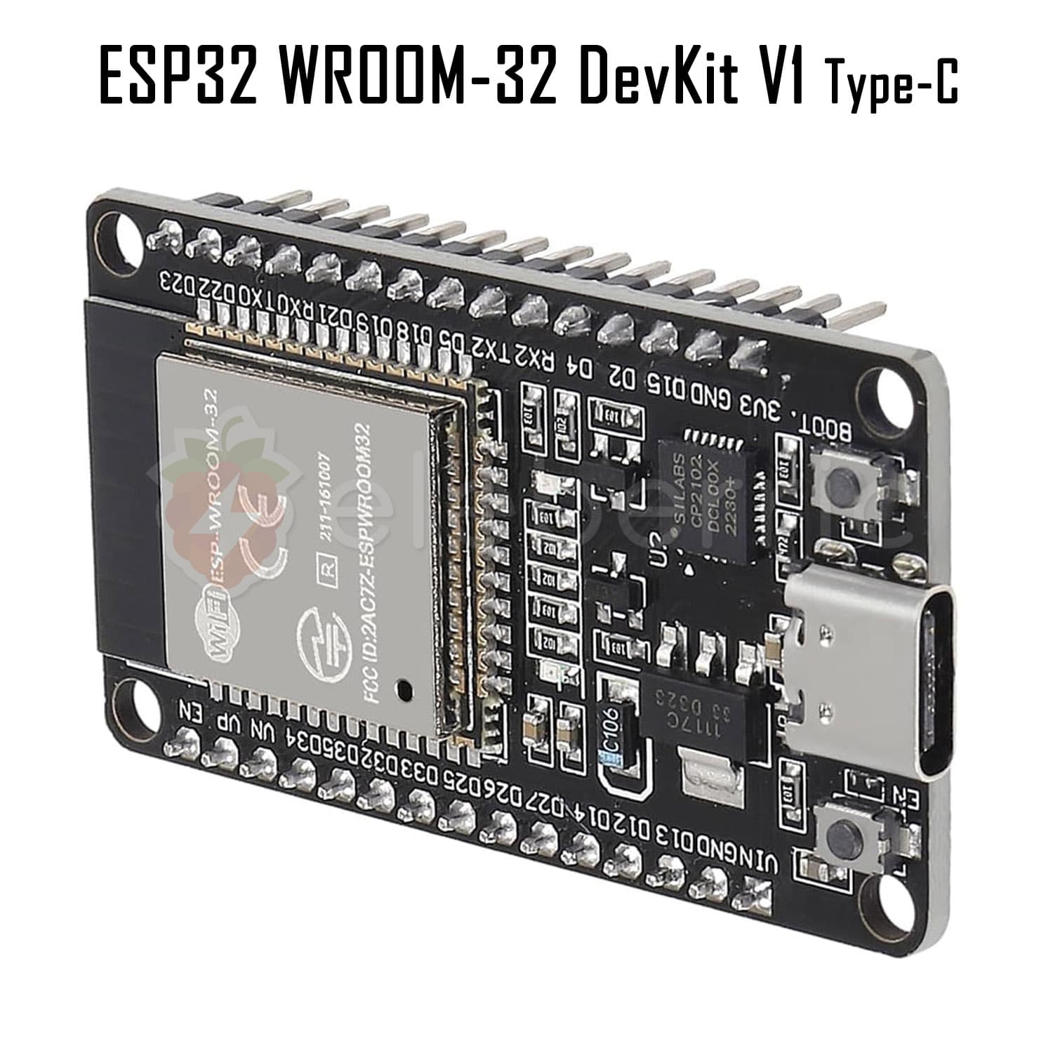ESP32 WROOM-32 Wi-Fi Bluetooth Development Board Type-C (30 Pin) - View 4