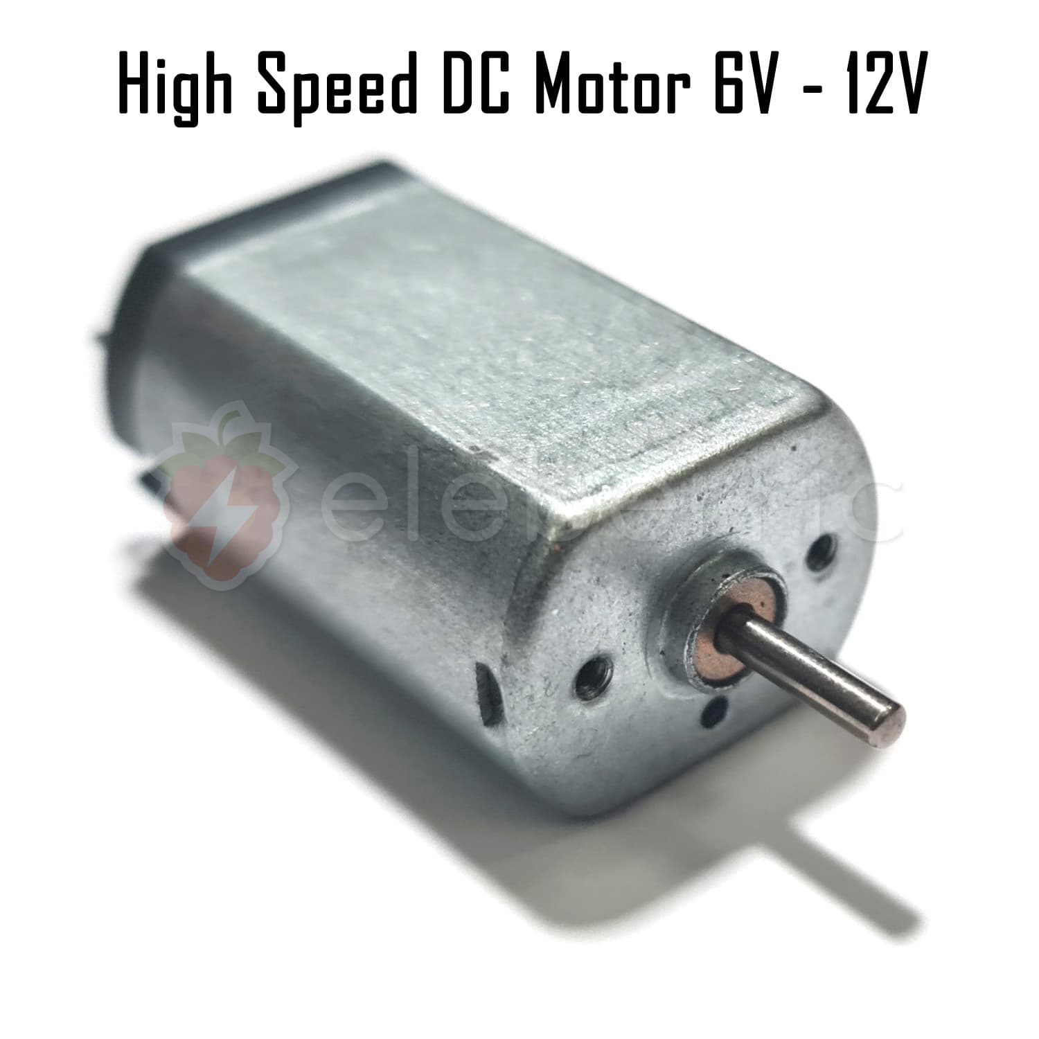 High Speed DC Motor 6V – 12V 24000 RPM - View 2