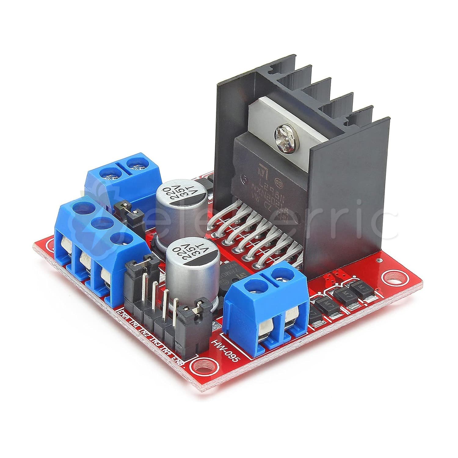 L298N Motor Driver Module - View 2