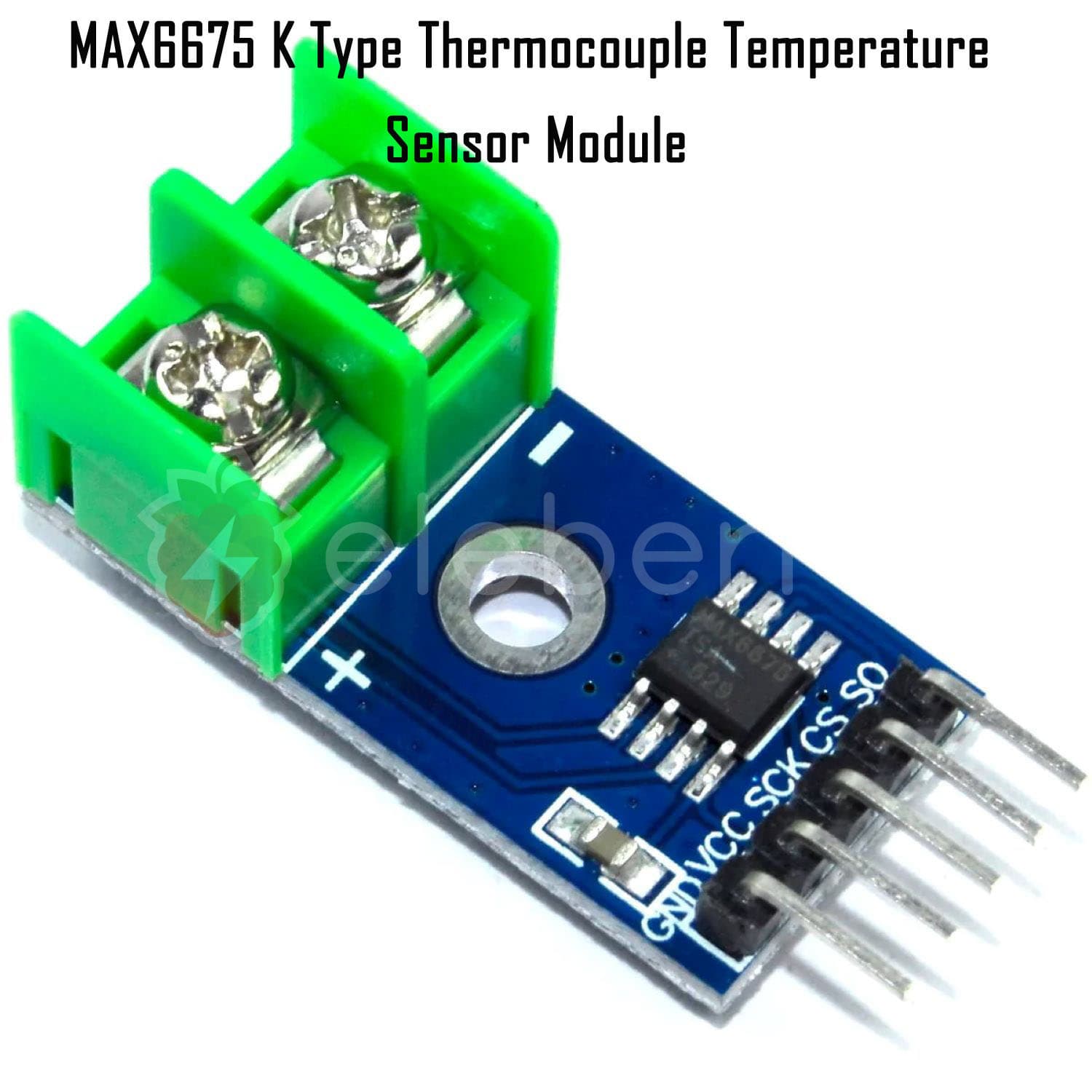 MAX6675 K Type Thermocouple Temperature Sensor Module - View 2