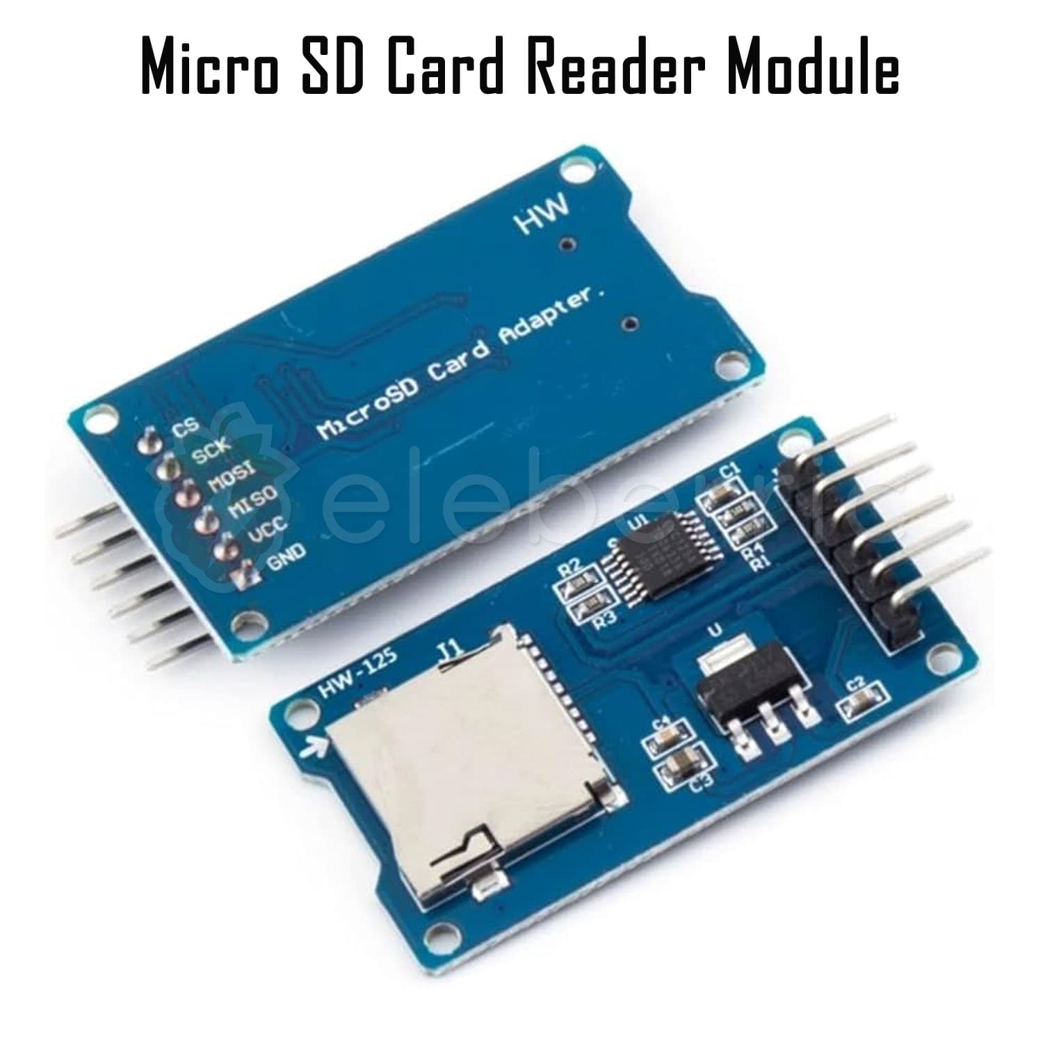 Micro SD Card Reader Module - View 2