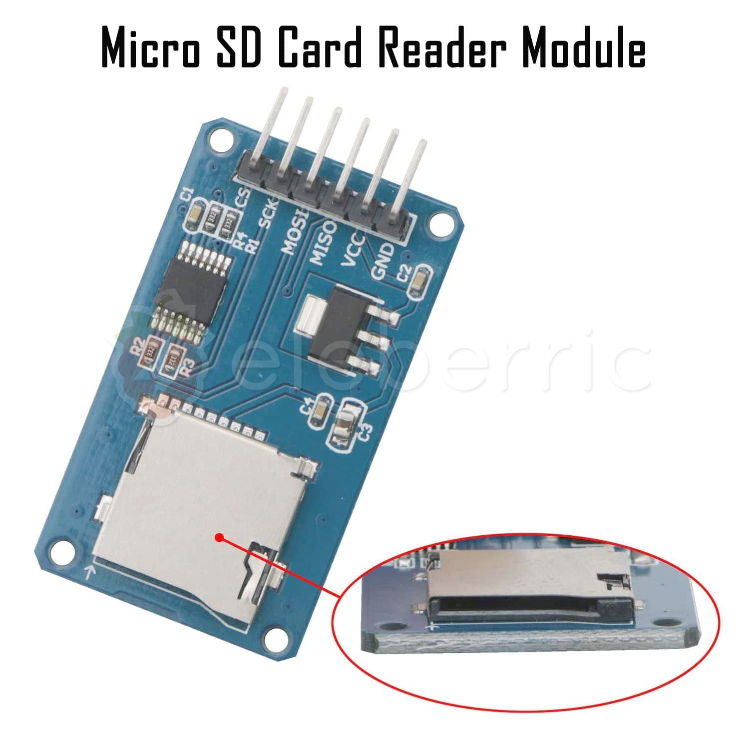 Micro SD Card Reader Module - View 4