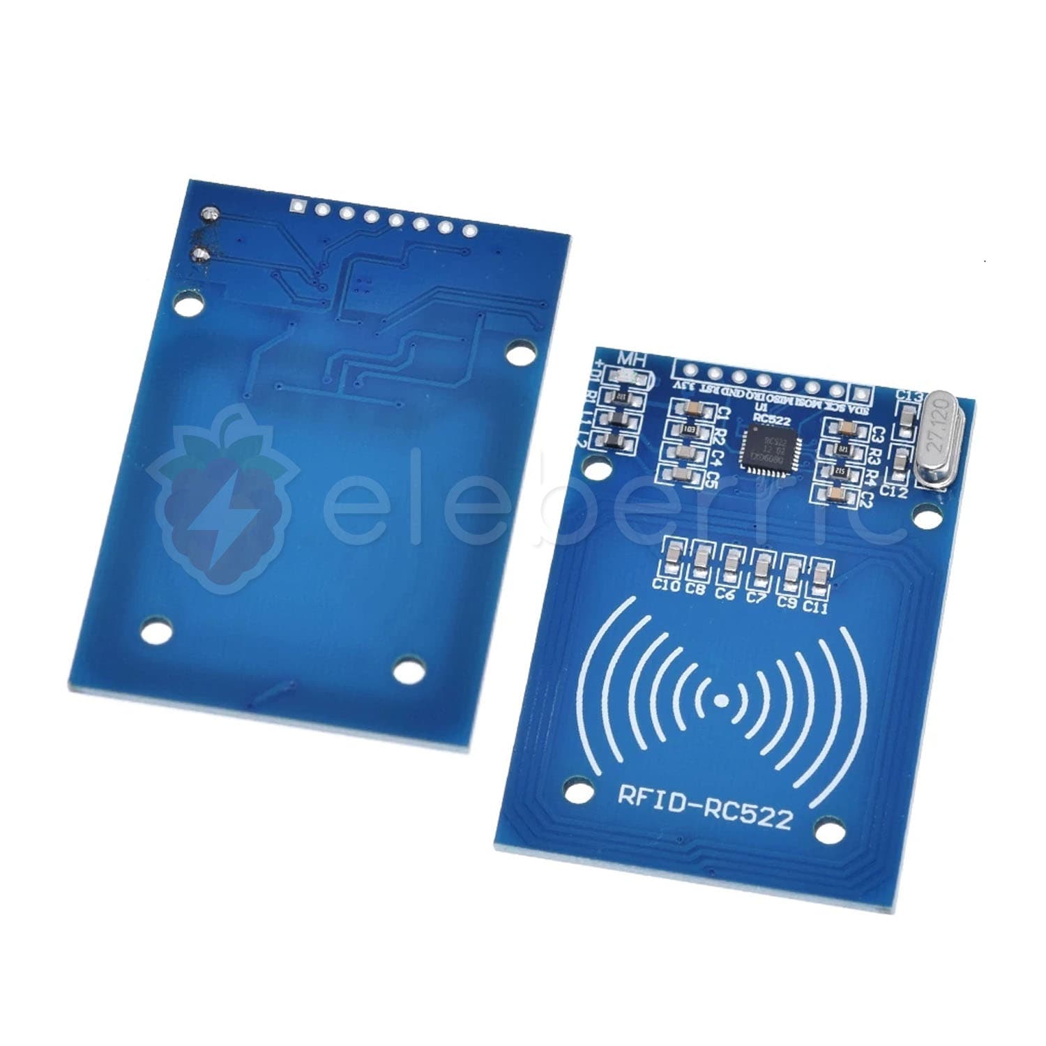 RFID Reader 13.56MHz RC522 Card Module Set with Card and Tag - View 3