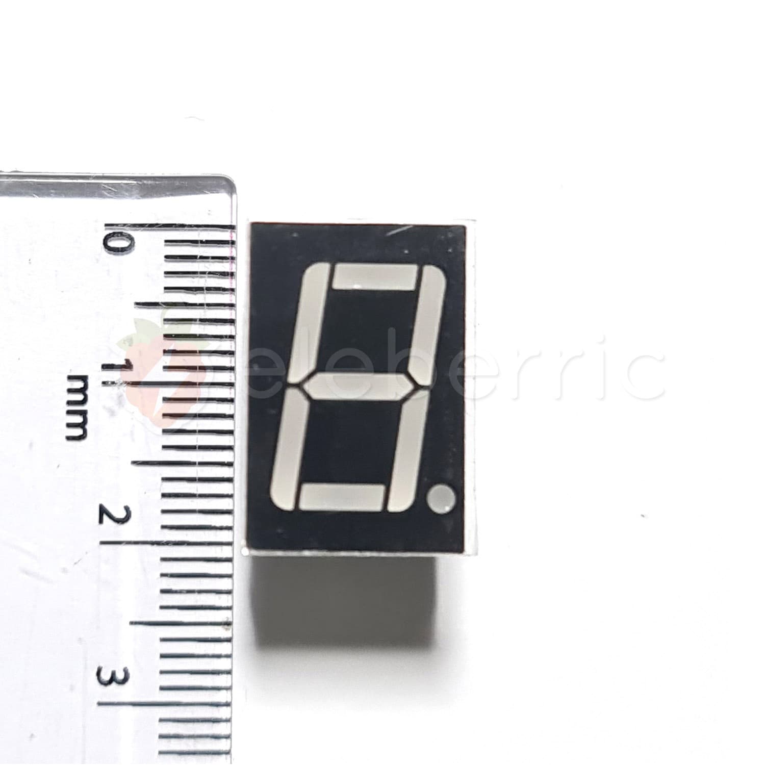 Seven Segment Display 1 Digit 0.56 inch Red Common Cathode - View 6