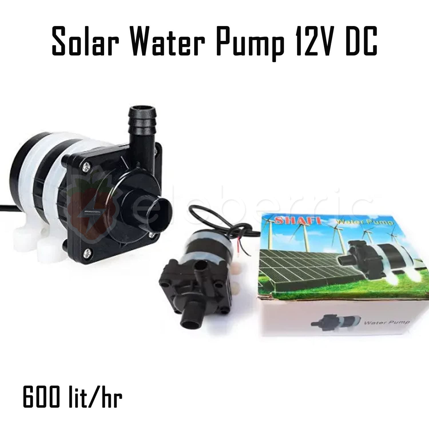 Solar Water Pump 12V DC Brushless Submersible 600L/H - View 7