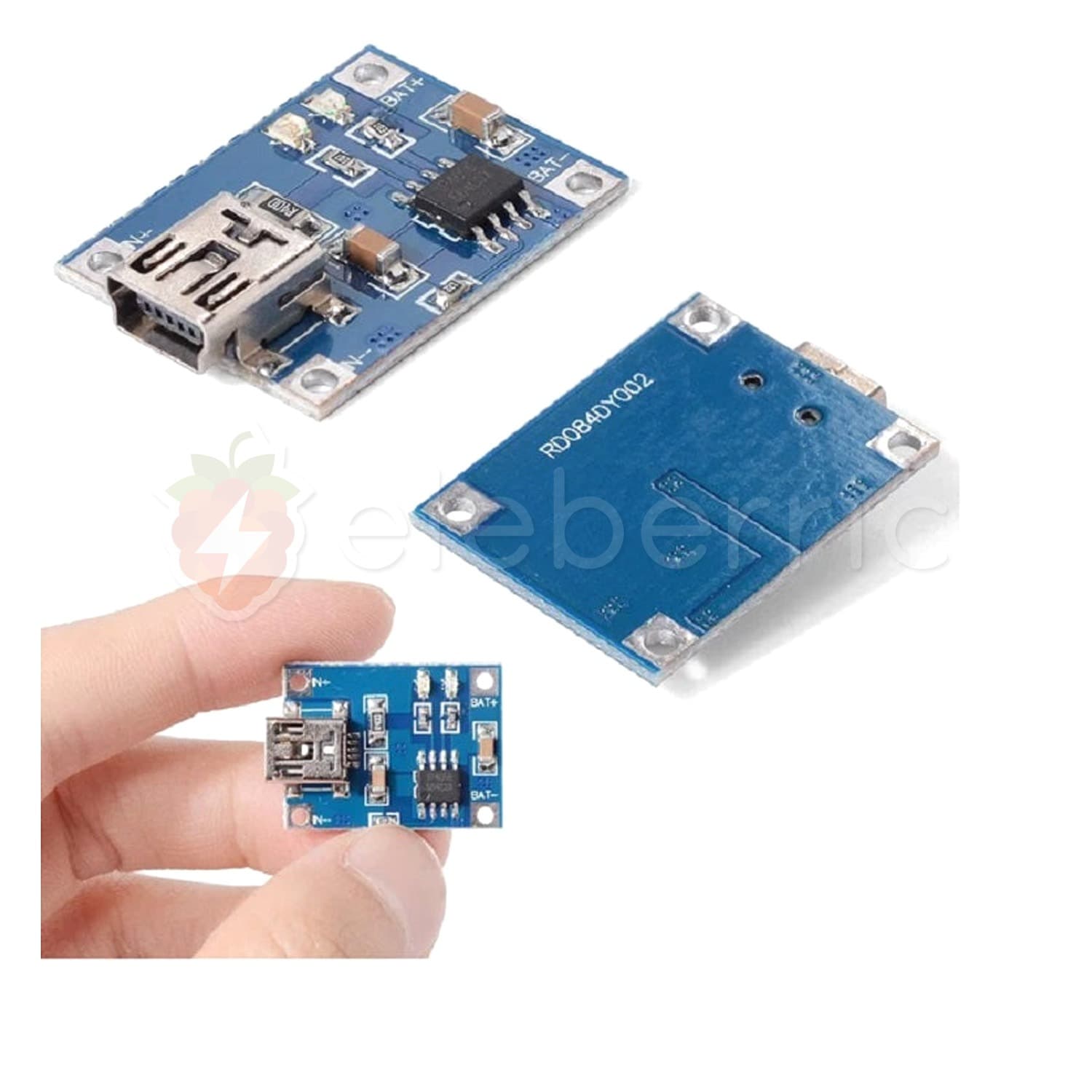 TP4056 5V 1A Mini USB Charger without Protection - View 2