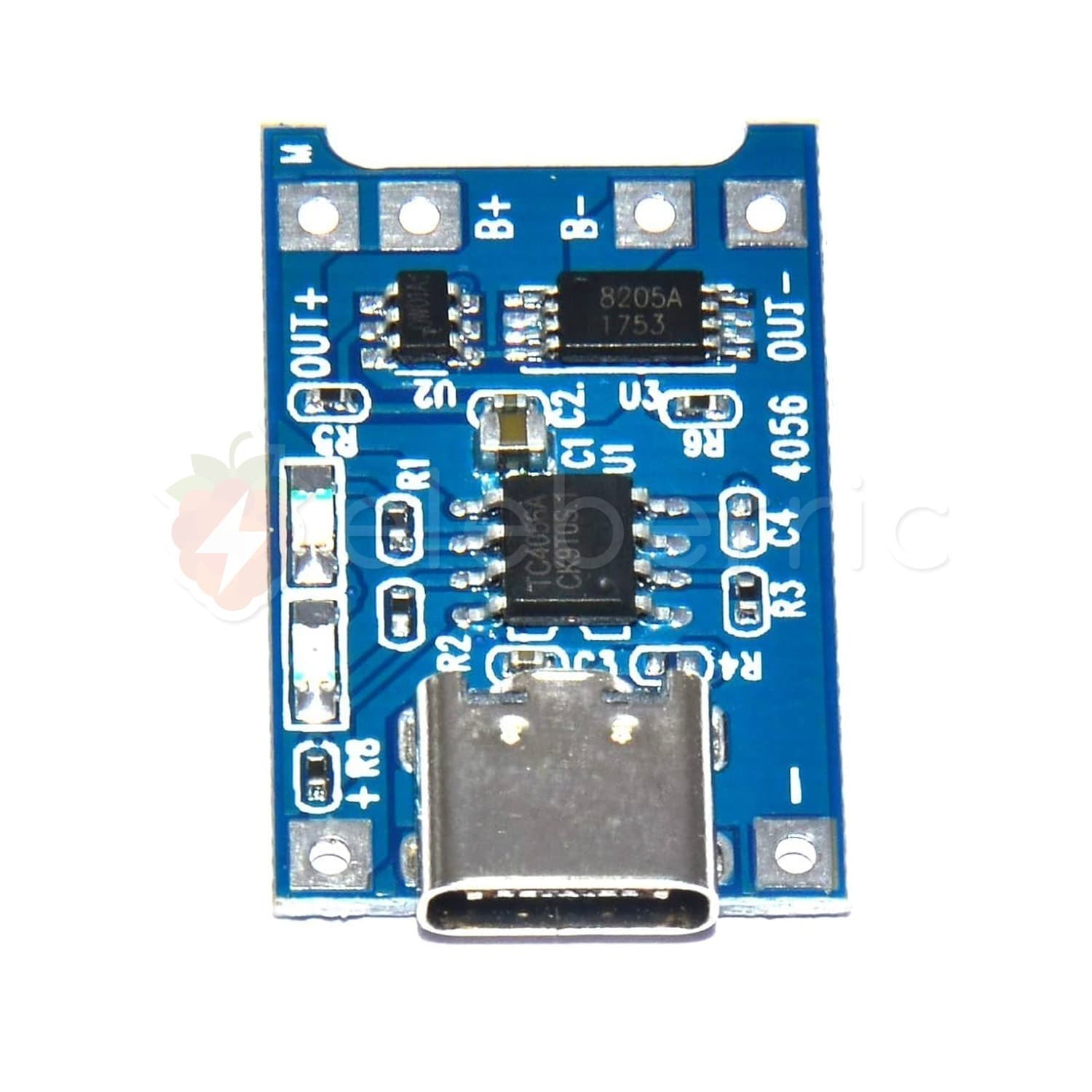 TP4056 5V 1A USB Type-C Charger with Current Protection