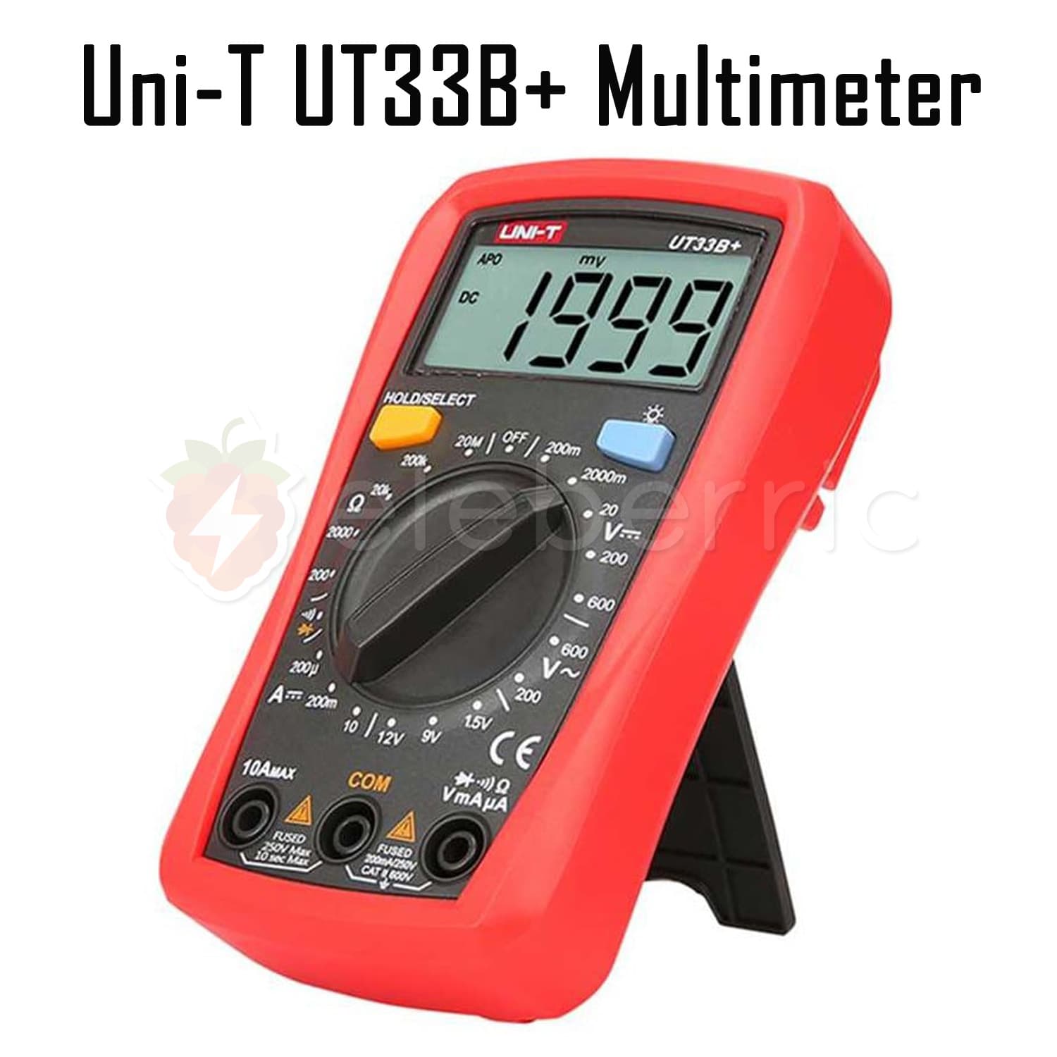 Uni-T UT33B+ Digital Multimeter Auto Range Palm Size Tester - View 2