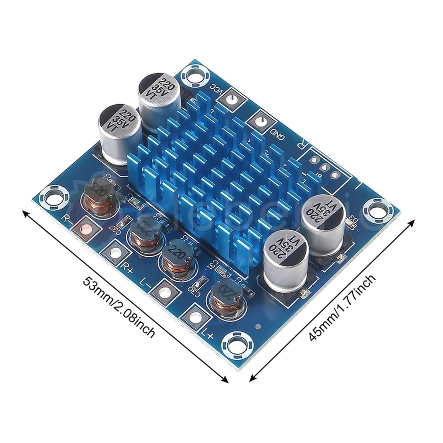XH-A232 TPA3110 30W + 30W Stereo Class D Amplifier - View 5