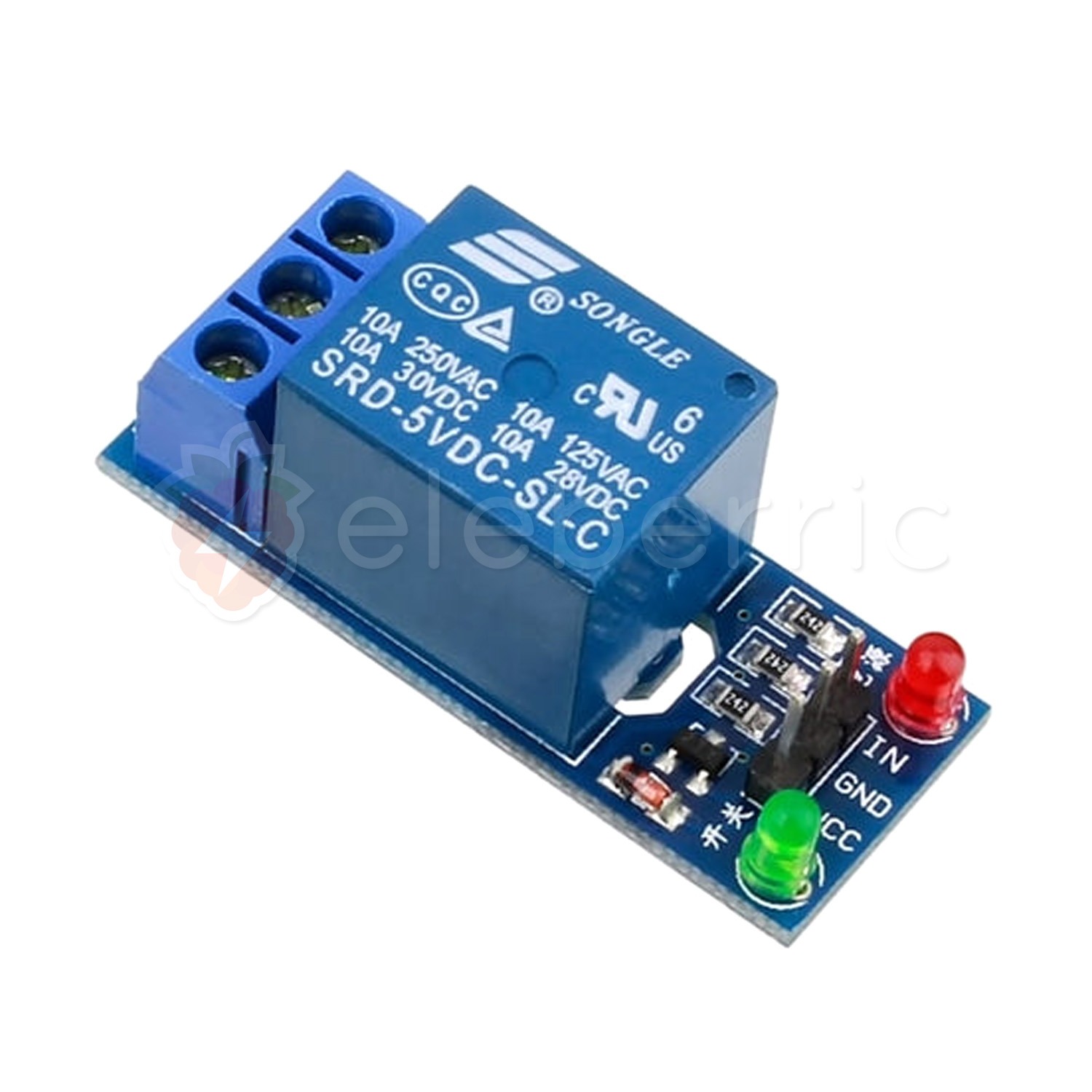 1 Channel 5V Relay Module with LED Indicator Full View 1