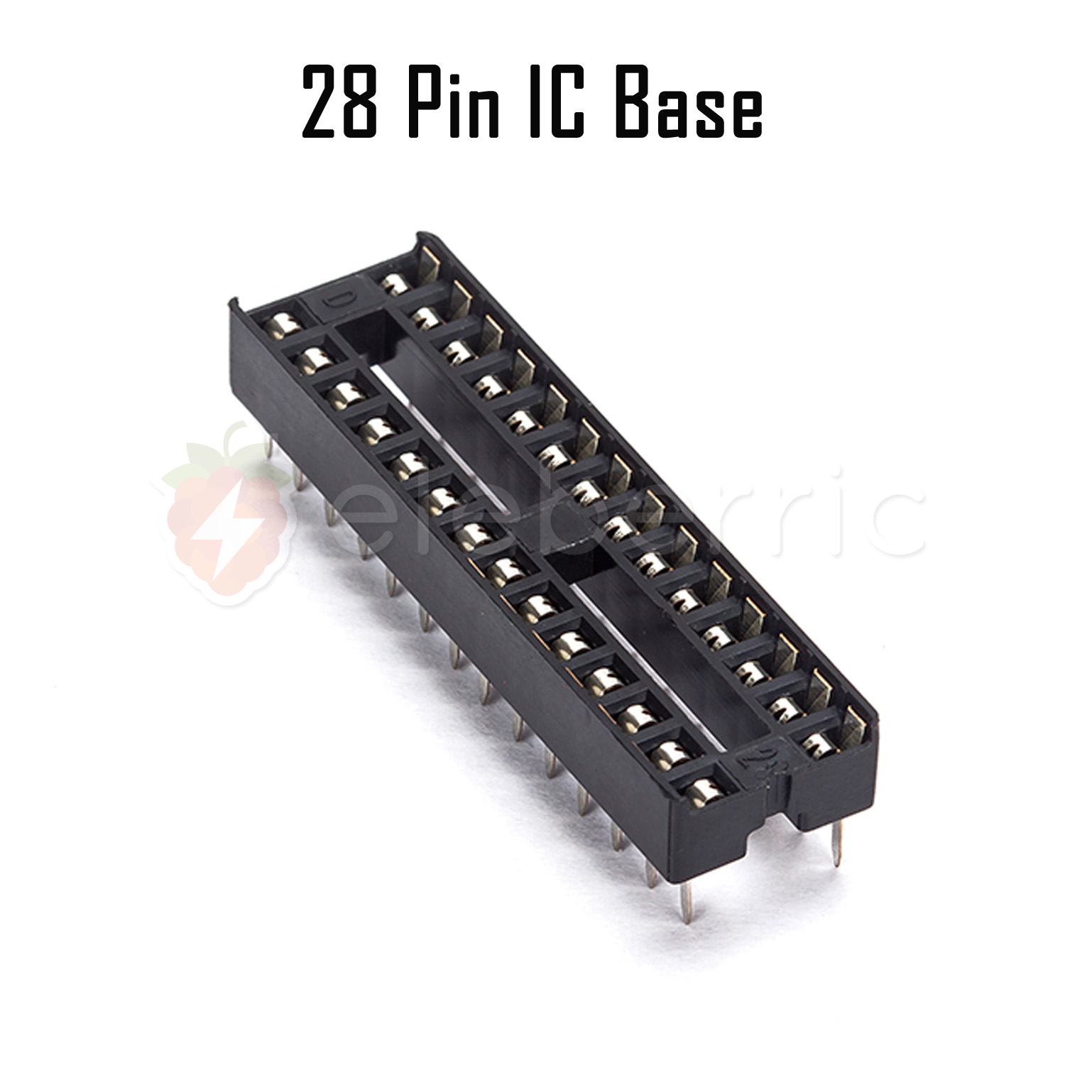 28 Pin IC Base Socket Full View 1