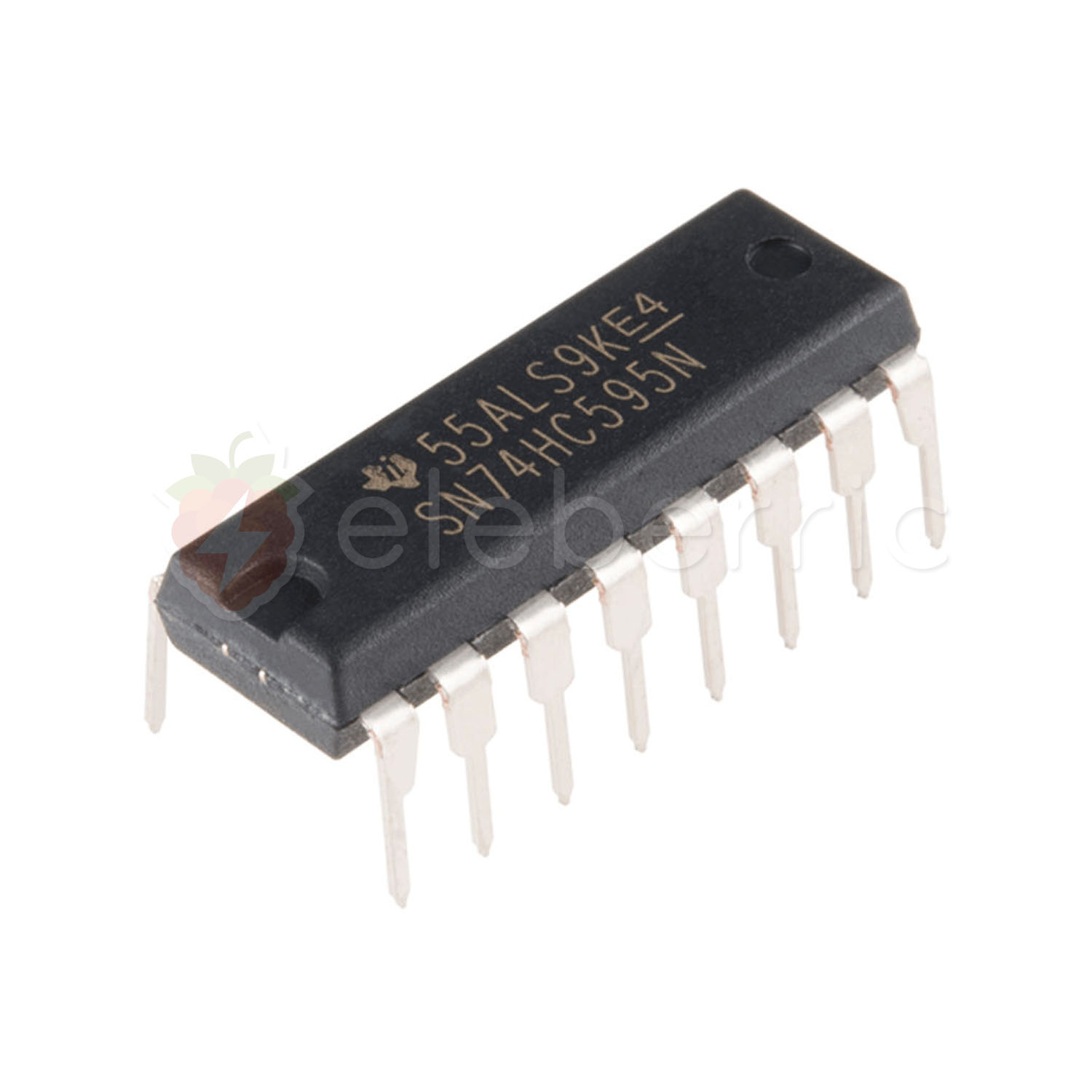 74HC595 8-Bit Shift Register DIP IC 74595 Full View 1