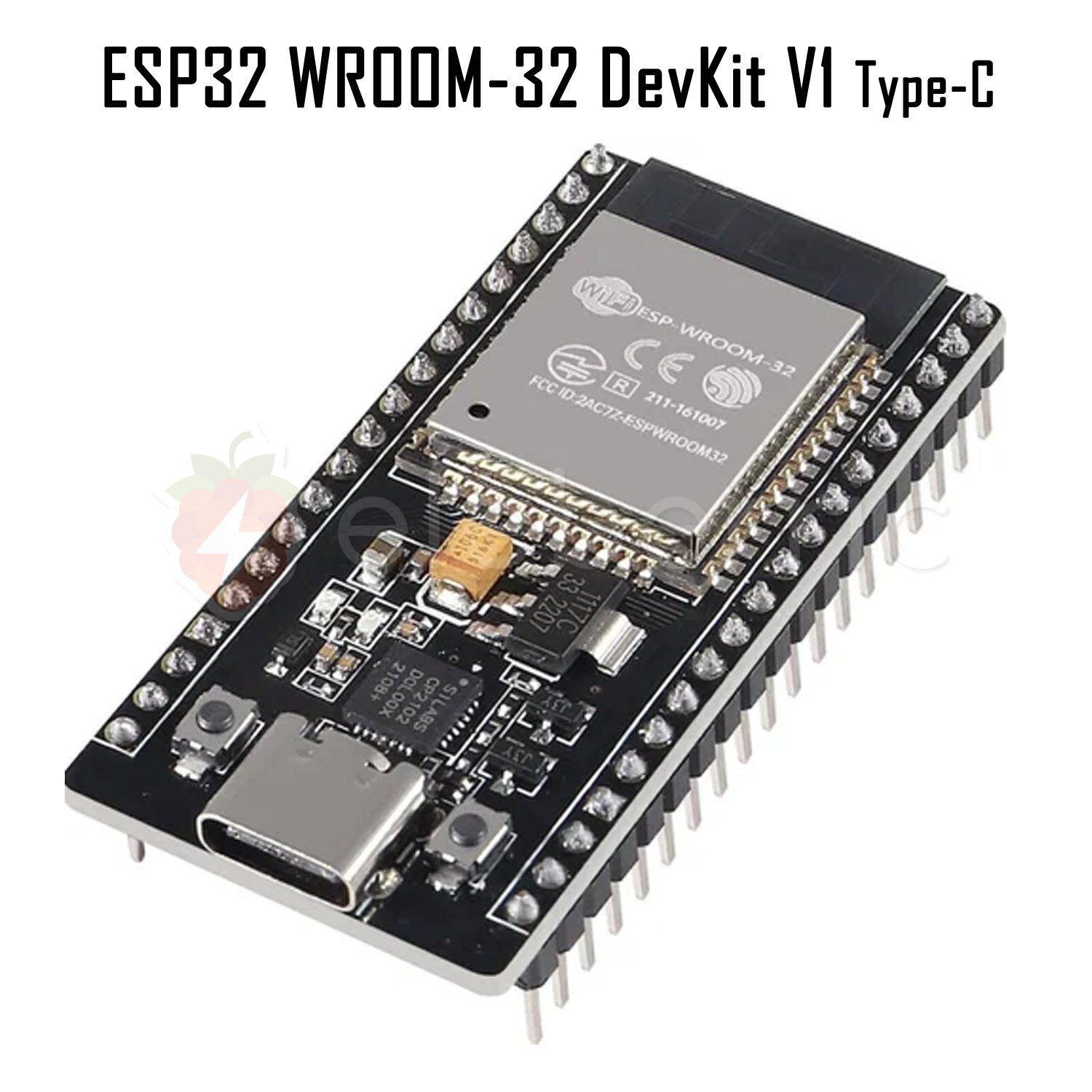 ESP32 WROOM-32 Wi-Fi Bluetooth Development Board Type-C (30 Pin) Full View 1
