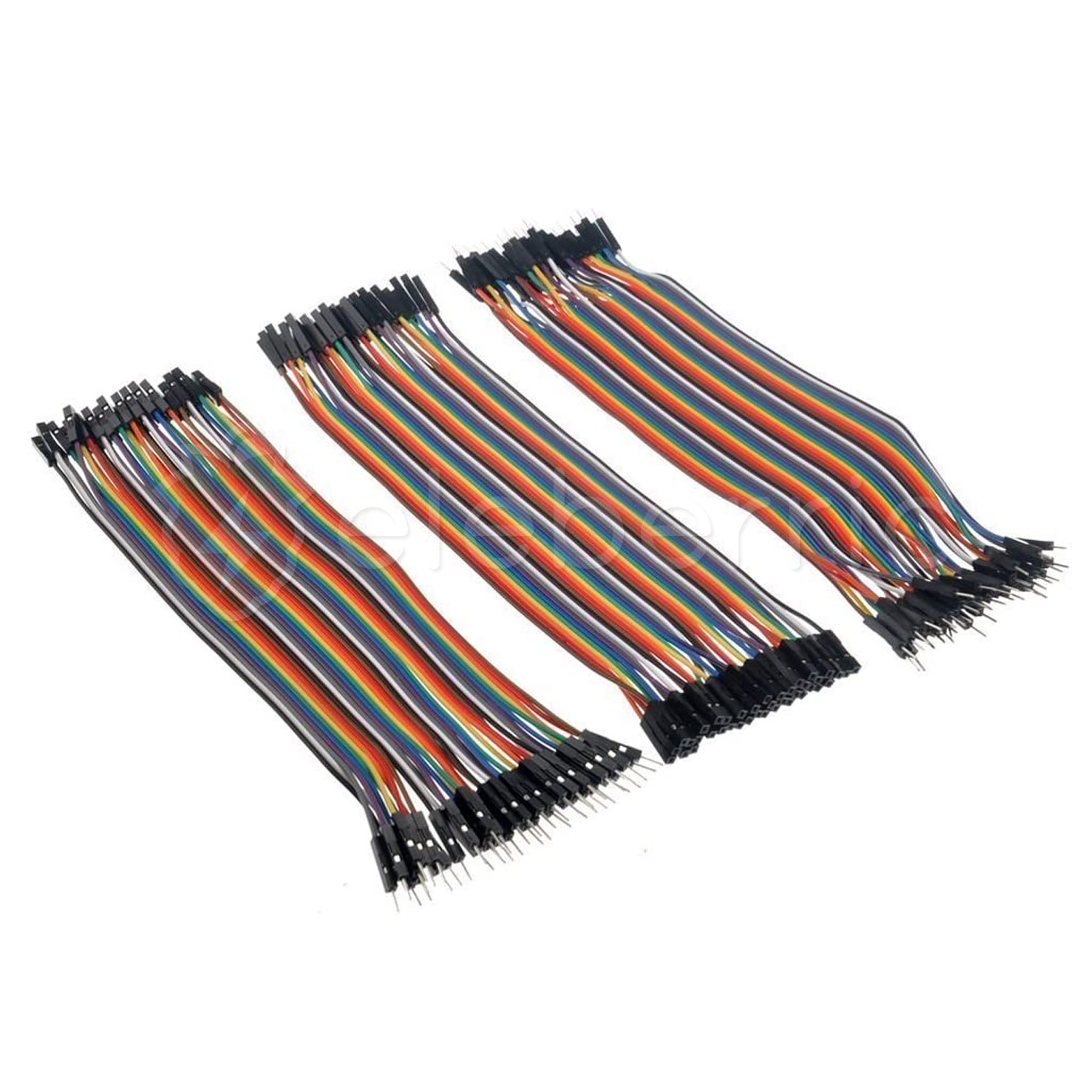 Jumper Wires 40pcs 20cm Full View 1