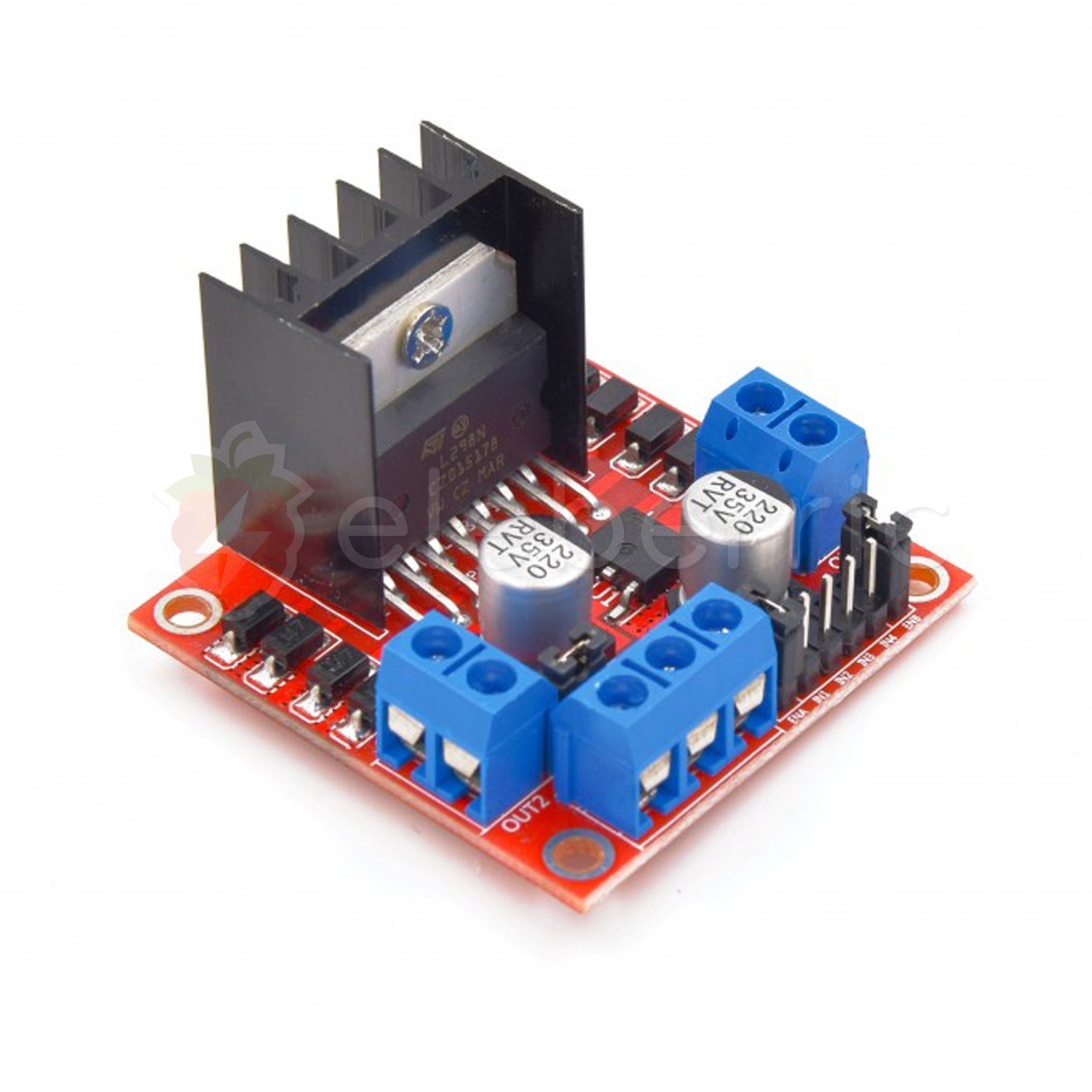 L298N Motor Driver Module Full View 1