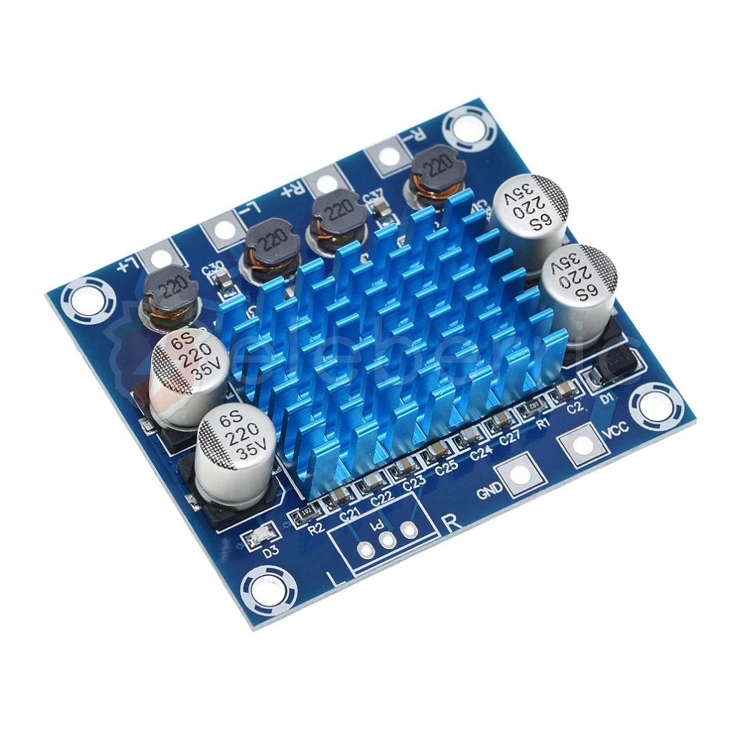 XH-A232 TPA3110 30W + 30W Stereo Class D Amplifier Full View 1