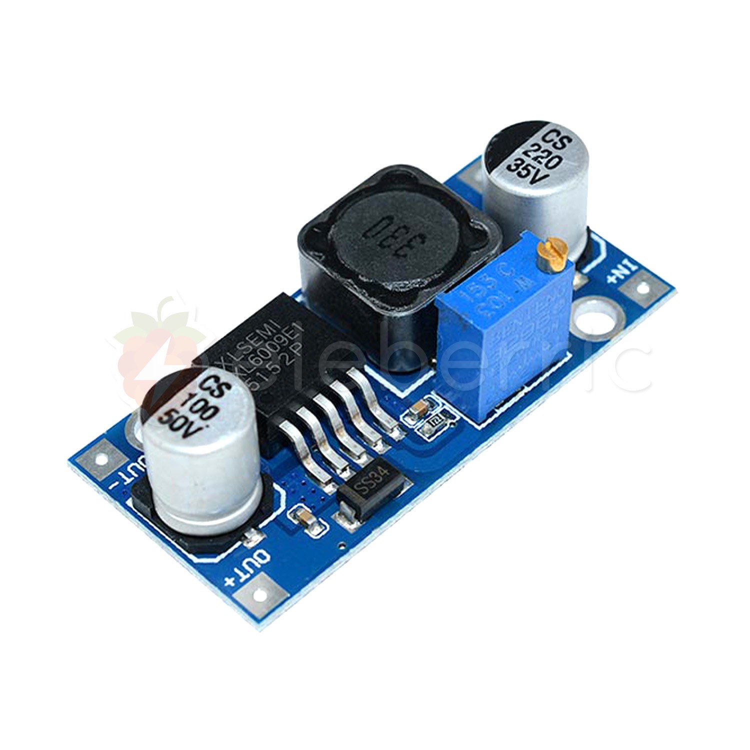 XL6009 Step Up Boost Converter Module Full View 1